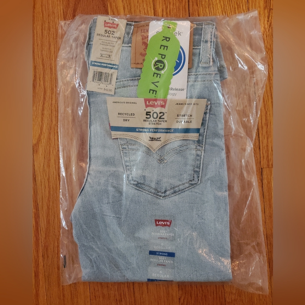 Levi's Light Wash Denim Jeans